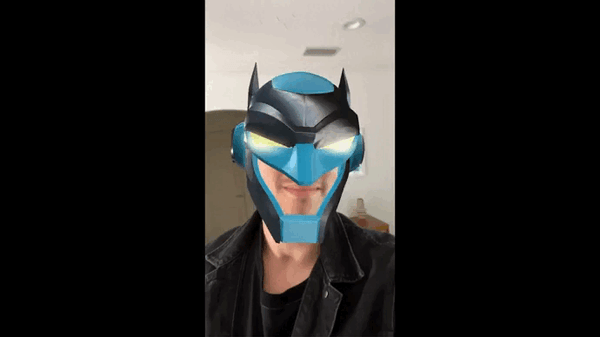 Getting Started With Your Bat Cowl AR Snap Lens