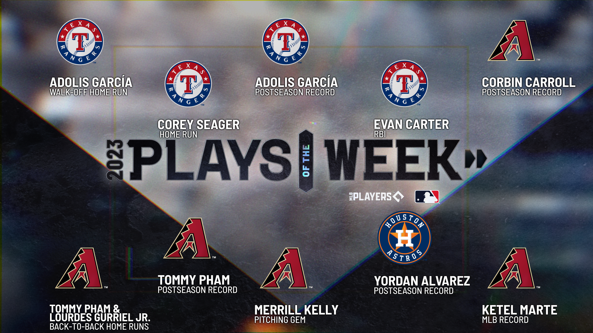 MLB Postseason Plays of the Week: 10/23 - 10/29