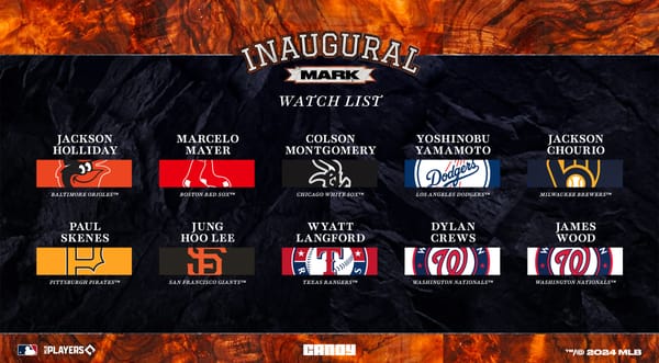 2024 MLB Inaugural Mark Watch List